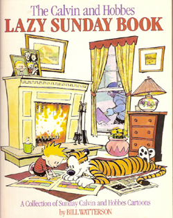 Calvin and Hobbes Lazy Sunday Book