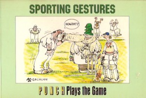 SPORTING GESTURES: PUNCH PLAYS THE GAME