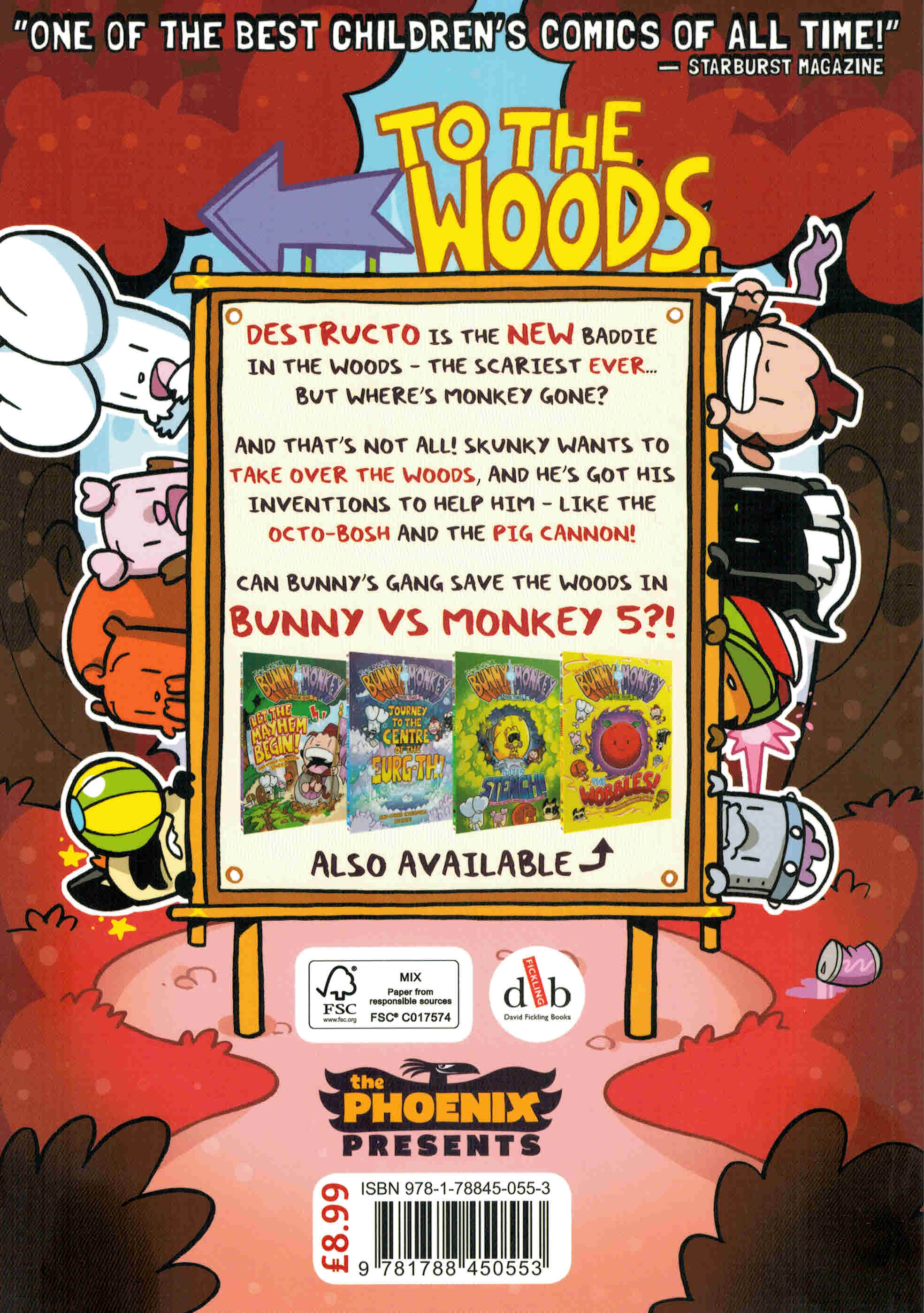 Bunny vs Monkey Book 5 Destructo and Other Ridiculous Stories Now Read This!