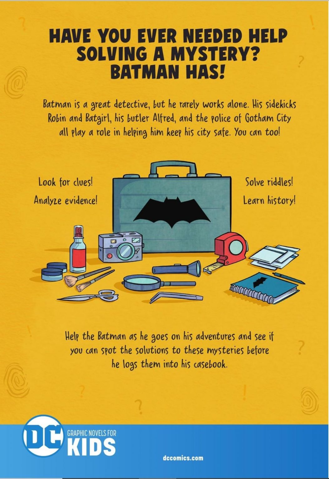 Sholy Fish Batman’s Mystery Casebook – Now Read This!