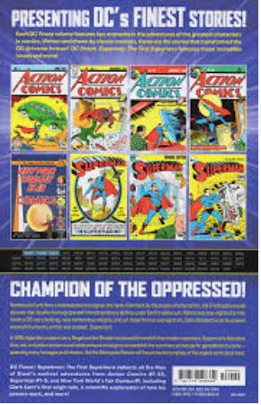 DC Finest: Superman – The First Superhero – Now Read This!